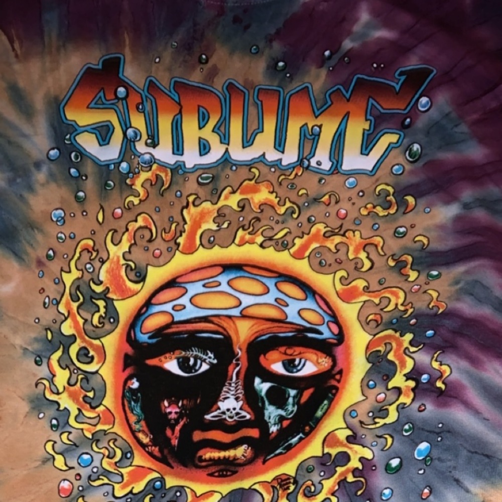 Sublime tie die shirt